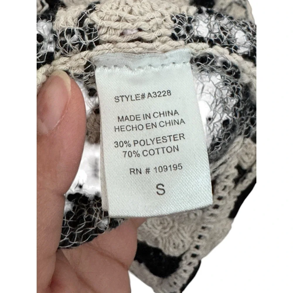 Checkerboard Crochet Bralette Top S Boho Festival Y2K Fairy Cottagecore Festival